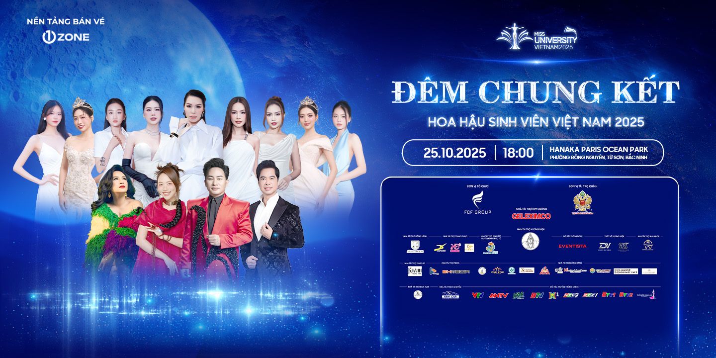Đêm Chung kết Hoa hậu Sinh viên Việt Nam 2025